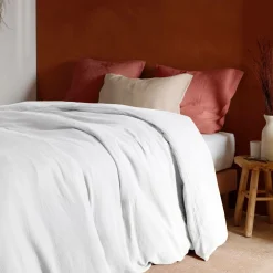 Taie d'oreiller gaze de coton bio Lou - Beige - 50 x 70 cm