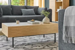 Tapis Plantain - Gris/Ecru - 170 x 240 cm