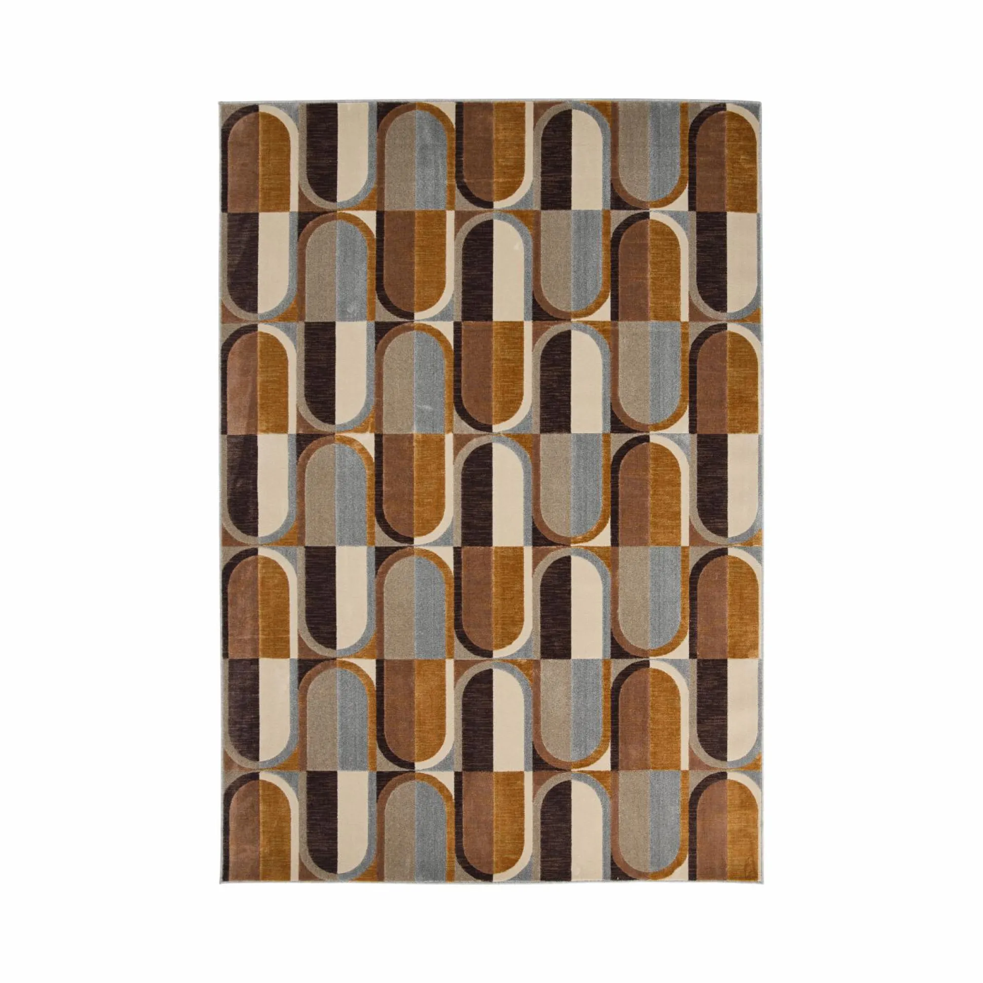 Tapis Rita - Rouille - 120 x 170 cm