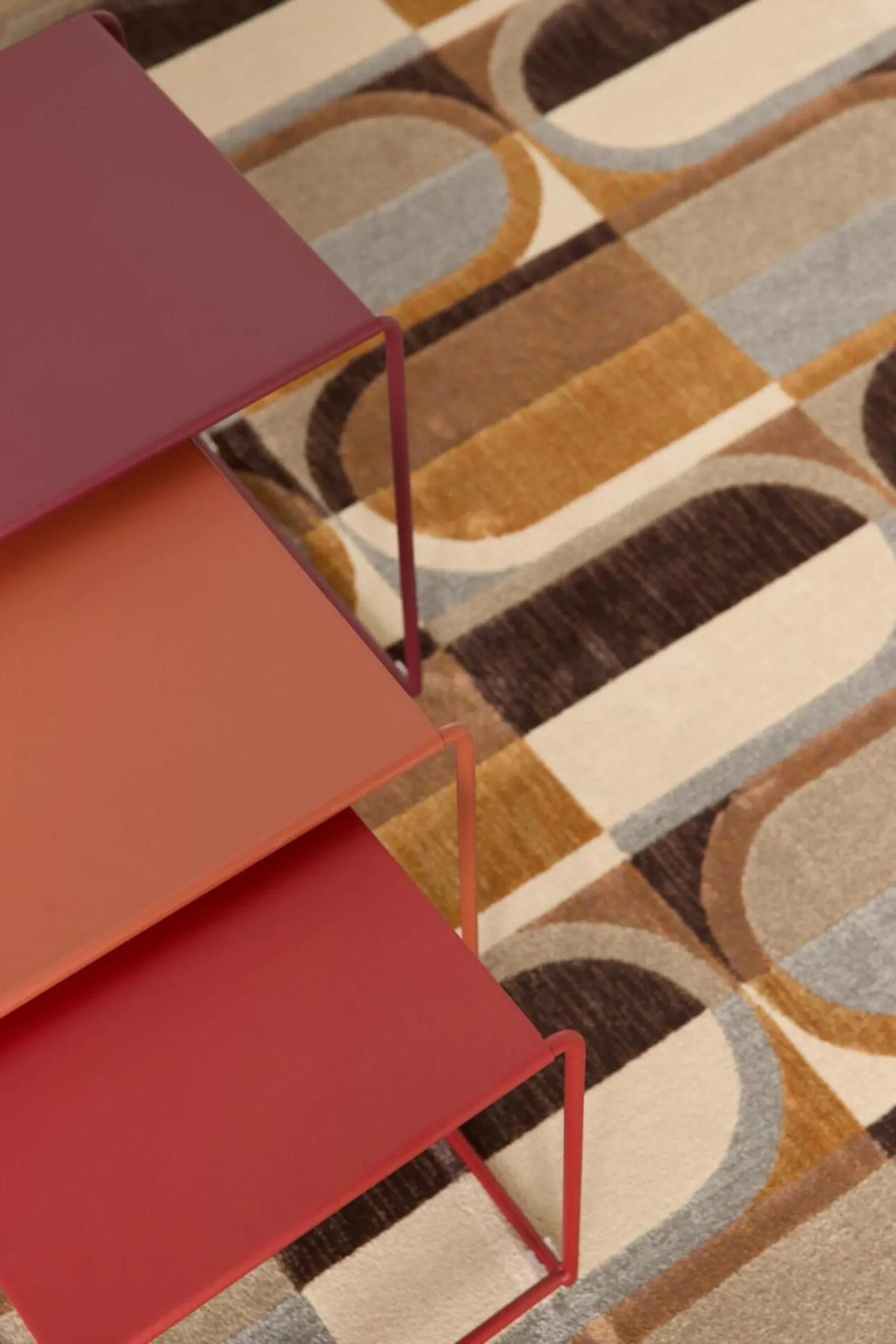 Tapis Rita - Rouille - 120 x 170 cm