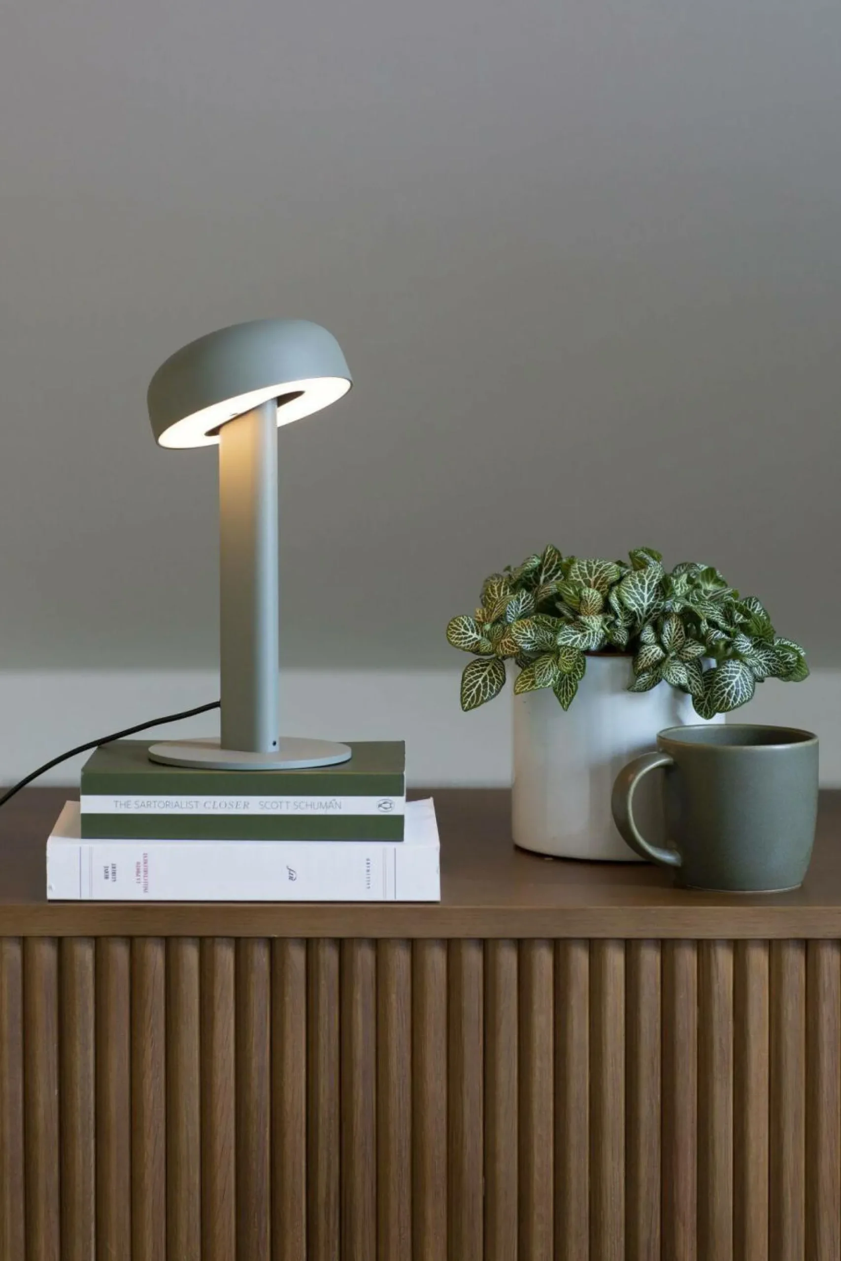 TIPTOE Lampe à poser Nod - Gris Eucalyptus