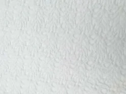 TOISON D'OR Dessus de lit coton stone-washed Bari - Blanc - 180 x 250 cm