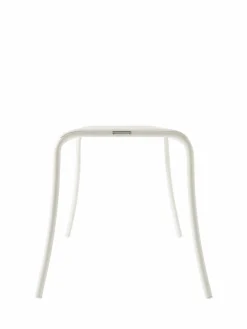 TOLIX Banc lames Patio - Blanc Pur