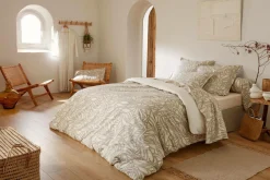 TRADILINGE Drap coton Séréna - Chanvre - 240 x 310 cm