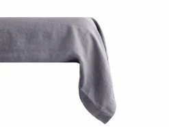 VENT DU SUD Taie lin lavé Salomé - Brume - Taie de traversin 43 x 195 cm