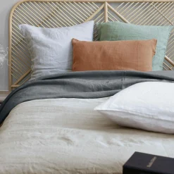 VIVARAISE Housse de couette chanvre Kala - Lin - 240 x 220 cm