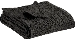 VIVARAISE Jeté de lit Tana - Carbone - 180 x 260 cm - Jeté de lit
