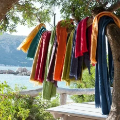 VIVARAISE Serviette invité Zoé - Neige - Serviette invité 30 x 50 cm