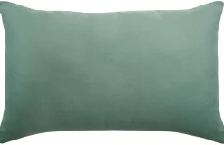 VIVARAISE Taie d'oreiller chanvre Kala - Sauge - Taie d'oreiller 50 x 75 cm