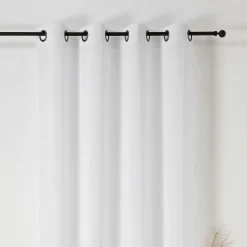 Voilage recyclé Lancelot - Blanc - 145 x 240 cm